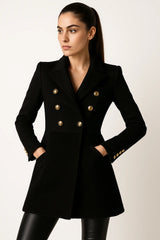 Double Breasted Wool Coat