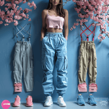 LOVEMI - Cargo pants