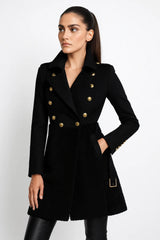 Double Breasted Wool Coat