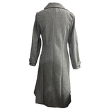 Double-Breasted Wool Midi Coat