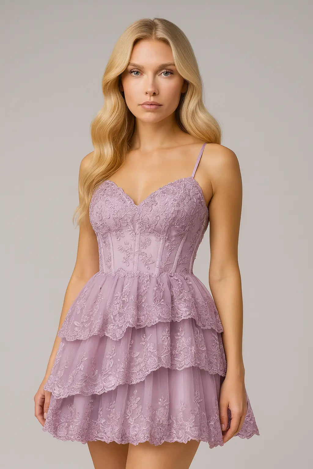 Sparkly Spaghetti Strap Dress