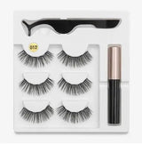 A Pair Of False Eyelashes With Magnets In Fashion-3PC012style-11