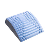 Back Stretcher Pillow Neck Lumbar Support Massager For Neck-Blue-10