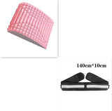 Back Stretcher Pillow Neck Lumbar Support Massager For Neck-Pink SetB-19