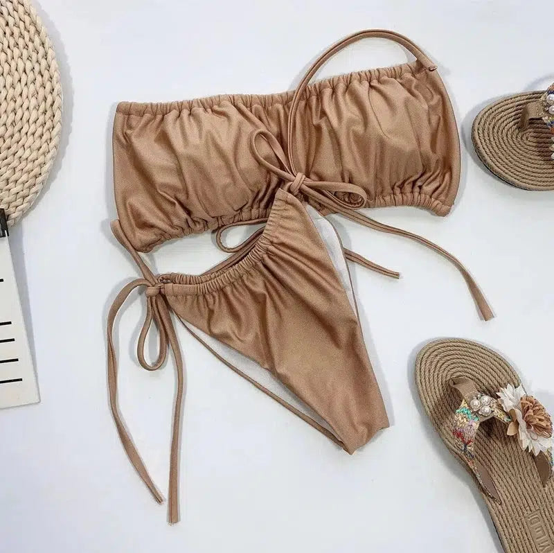 Beach Bikini-Apricot-1