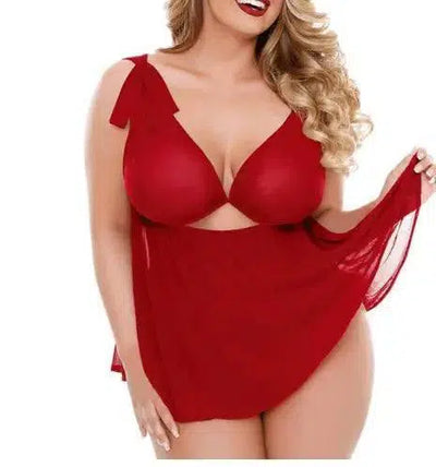 Beautiful adult sexy lingerie, erotic lingerie, dress-Red-2