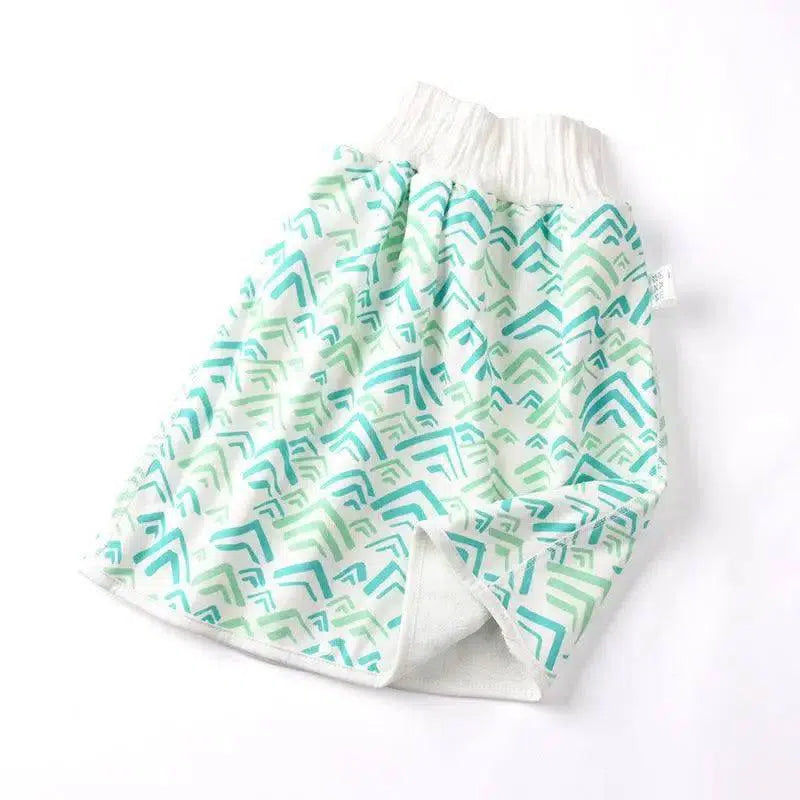 Cotton and bamboo fiber Baby diaper skirt-Valley-20