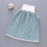 Cotton and bamboo fiber Baby diaper skirt-Stripeskirt-34