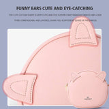 Creative round bag kitten messenger bag-4