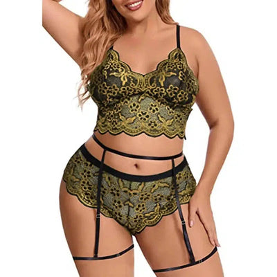 European And American Lingerie Fashion Ladies Temptation-Yellow-2