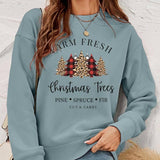 European And American Women's Clothing Pullover Christmas-1