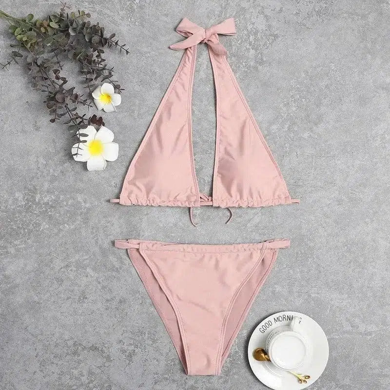 Fashion Bikini European And American Bikini Solid-S-1