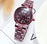 Fashion women watch-Purple-4