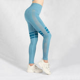 Hollow Mesh Breathable Yoga Pants-2