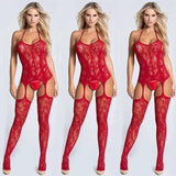 Jacquard Lingerie Temptation Ladies Hollow-1