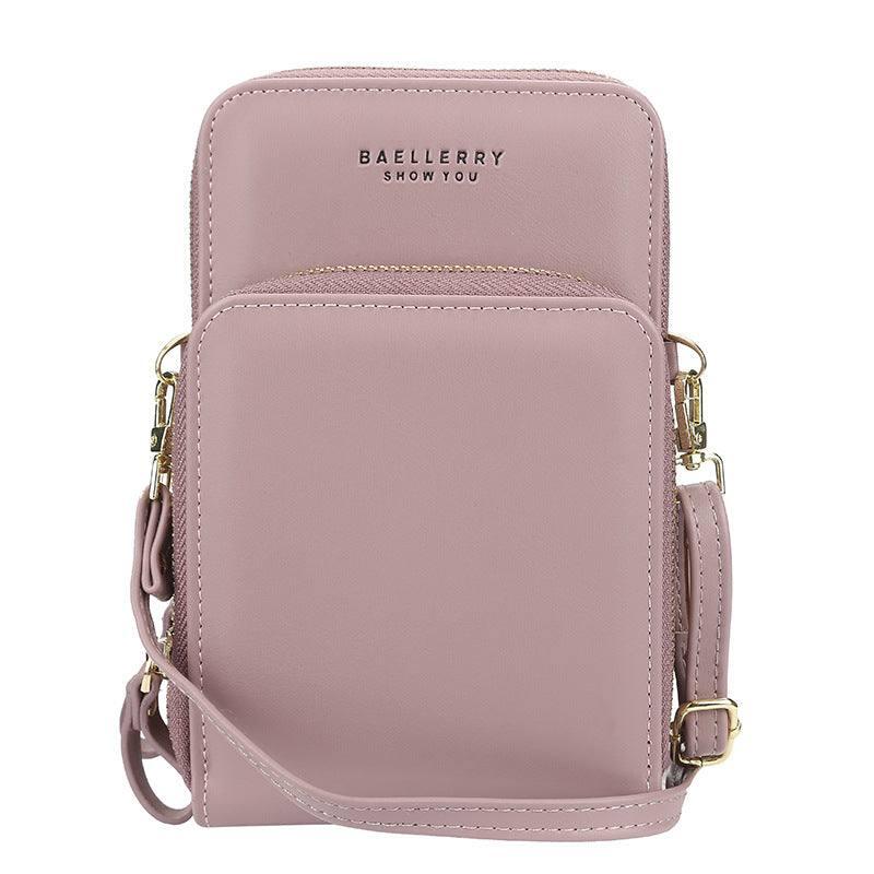 Large Capacity Crossbody Shoulder Bags For Women Fashion Zipper Mobile Phone Bag-8