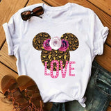 Leisure Mickey Mouse Tee-DS0177-1