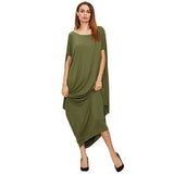 Loose Dress Cross-border Wish Explosion-Green-7