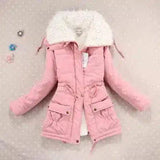 LOVEMI - Lovemi - Candy-colored waist-strap cotton coat