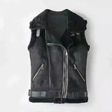 LOVEMI - Lovemi - Deerskin plus velvet women's vest