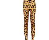 Digital Print Leopard Skinny Leggings-Leopard-1