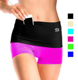 Fitness running belt and cycling belt-Black-11