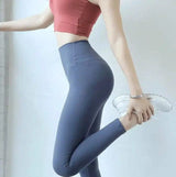 hip fitness pants Female high waist peach hip running-10-5