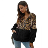 LOVEMI - Lovemi - Leopard stitching jacket