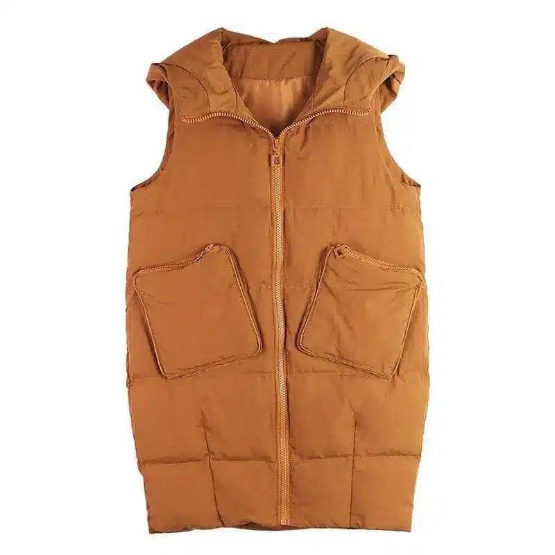 LOVEMI - Lovemi - Long vest cotton jacket