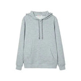 LOVEMI - Lovemi - Men's solid color hooded pullover sweater