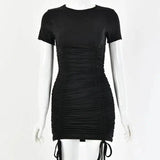 Mini Party Dress-Black-11