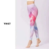 Printed sports leggings-YH67 style-2