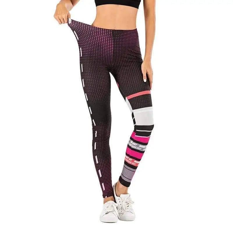 LOVEMI - Lovemi - Printed yoga pants outdoor sports leggings