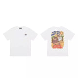 LOVEMI - Lovemi - Printing Tide Brand Short-Sleeved T-Shirt Cec