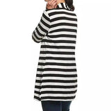 LOVEMI - Lovemi - Pure - Long Sleeve Striped Cardigan