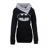 Fleece-Lined Hoodie with Superhero Logo-1