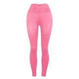 LOVEMI - Lovemi - Slim-Fit Buttocks Solid Color Yoga Pants Leggings