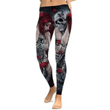 LOVEMI - Lovemi - Slim Leggings digital print Halloween Sexy