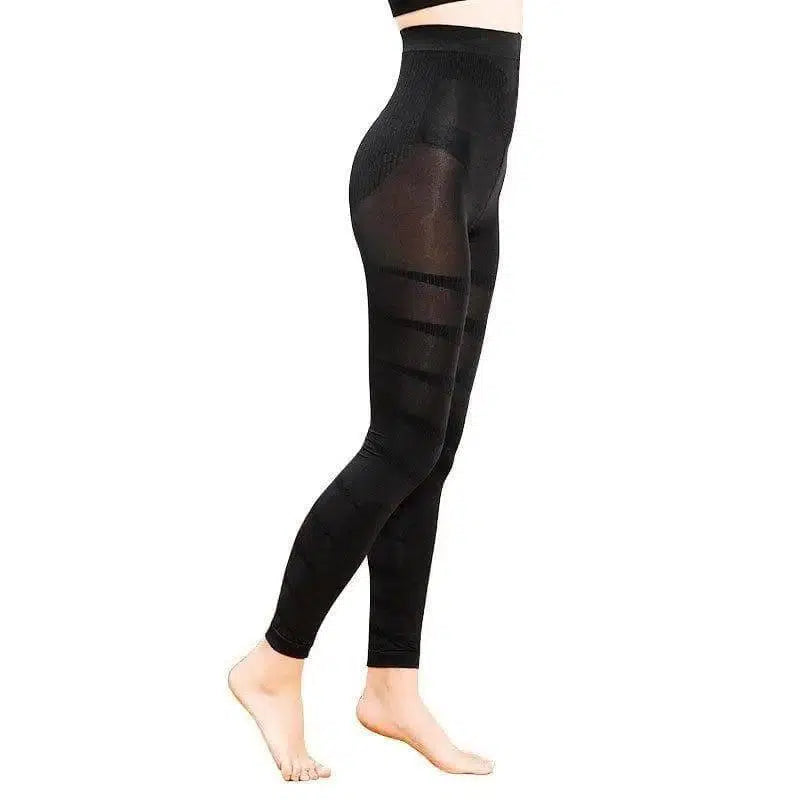 Tight leg Luo Xuan progressive leggings-Black-1