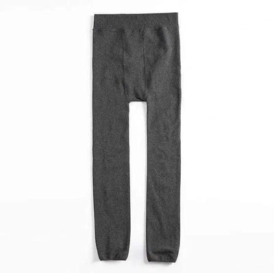 Warm and velvet trousers-Dark grey-2