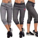 LOVEMI - Lovemi - Women's Loose Casual Sports Pants Solid Color Thin