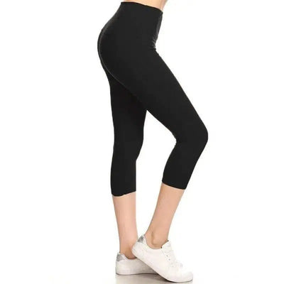 Women's Modal Leggings-Black-5