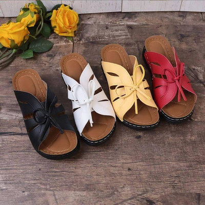 New Roman Shoes For Women Lace-up Platform Wedges Sandals-6