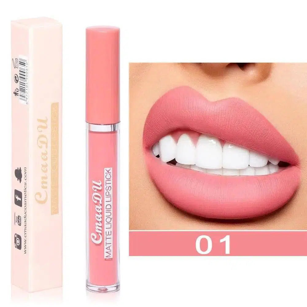 Non-stick Cup Long Lasting Waterproof Liquid Lip Gloss-A-4