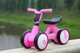 Plastic No-pedal Baby Kids Push Balance Bike Three Wheels-F-13