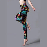 LOVEMI - Lovemi - Printed yoga leggings