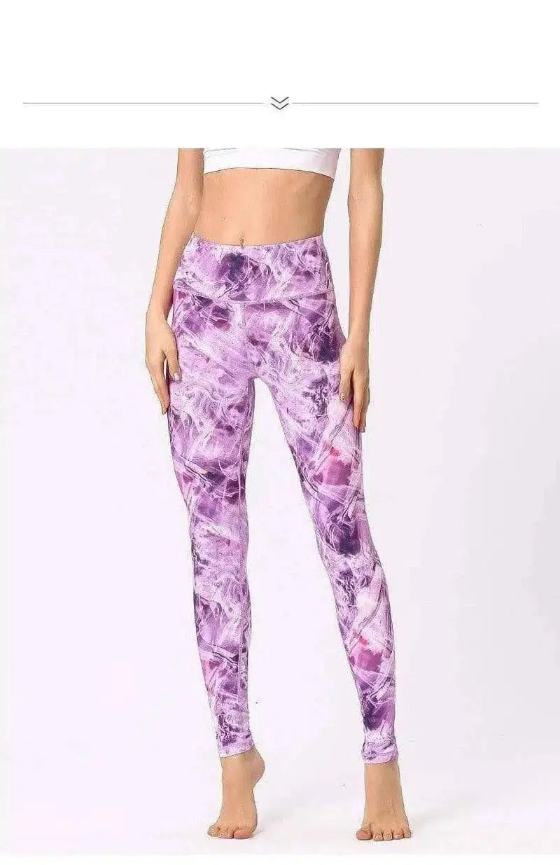 LOVEMI - Lovemi - printed yoga leggings