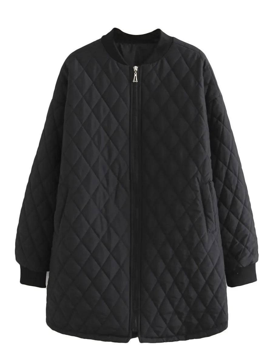 Quilted Jacket for Women: Timeless & Chic Outerwear-1