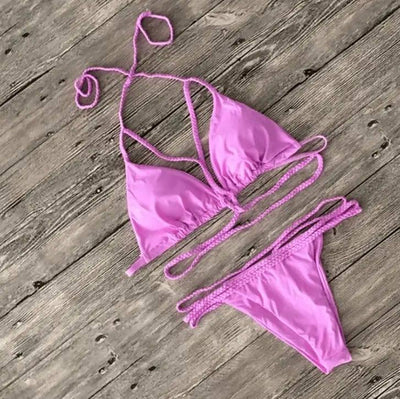 Sexy Strappy Bikini for Women-15