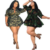 Stylish Camo Dress Looks for Curvy Fashion-2